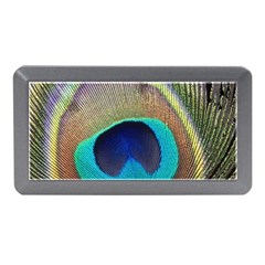 Peacock Feather Close Up Macro Memory Card Reader (Mini)