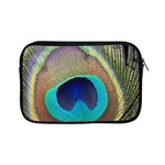 Peacock Feather Close Up Macro Apple iPad Mini Zipper Cases Front