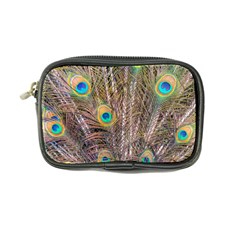 Pen Peacock Wheel Plumage Colorful Coin Purse by Pakrebo