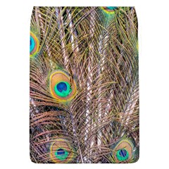 Pen Peacock Wheel Plumage Colorful Removable Flap Cover (l) by Pakrebo