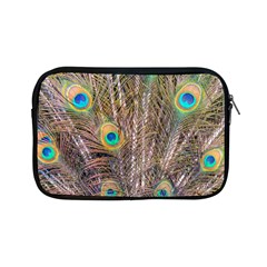 Pen Peacock Wheel Plumage Colorful Apple Ipad Mini Zipper Cases by Pakrebo