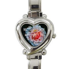 Favorite Rose  Heart Italian Charm Watch by okhismakingart