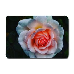 Favorite Rose  Small Doormat  by okhismakingart