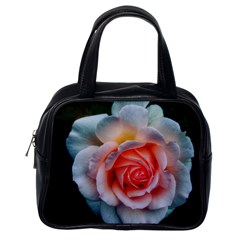 Favorite Rose  Classic Handbag (one Side) by okhismakingart