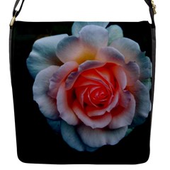 Favorite Rose  Flap Closure Messenger Bag (s) by okhismakingart