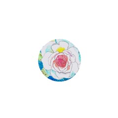 Favorite Rose Watercolor   1  Mini Buttons by okhismakingart