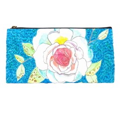 Favorite Rose Watercolor   Pencil Cases by okhismakingart