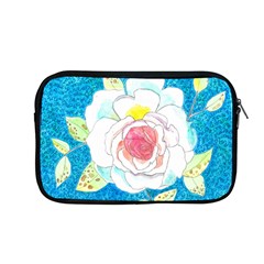 Favorite Rose Watercolor   Apple Macbook Pro 13  Zipper Case by okhismakingart