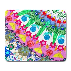 Plant Abstract Large Mousepads