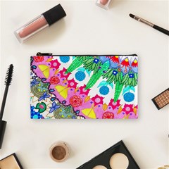 Plant Abstract Cosmetic Bag (small) by okhismakingart