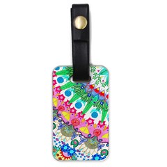 Plant Abstract Luggage Tags (one Side)  by okhismakingart