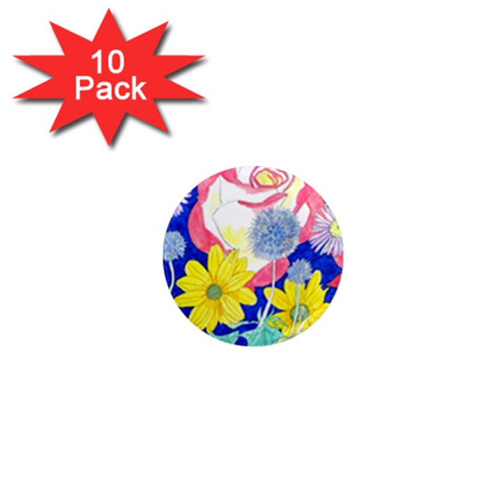 London Flora  1  Mini Magnet (10 pack) 