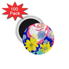 London Flora  1 75  Magnets (100 Pack)  by okhismakingart