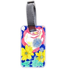 London Flora  Luggage Tags (two Sides) by okhismakingart