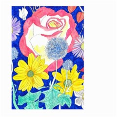 London Flora  Large Garden Flag (two Sides) by okhismakingart