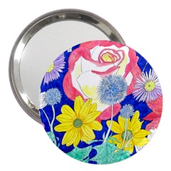 London Flora  3  Handbag Mirrors by okhismakingart