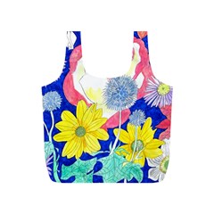 London Flora  Full Print Recycle Bag (s) by okhismakingart