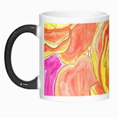 Orange Roses Watercolor Morph Mugs by okhismakingart