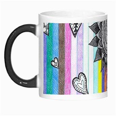 Striped Flower Morph Mugs by okhismakingart