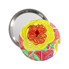 Reid Hall Rose Watercolor 2 25  Handbag Mirrors by okhismakingart