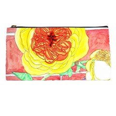 Reid Hall Rose Watercolor Pencil Cases by okhismakingart