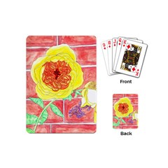 Reid Hall Rose Watercolor Playing Cards (mini) by okhismakingart