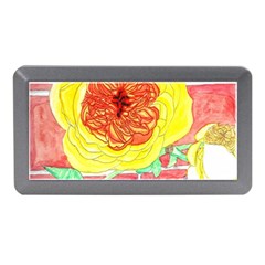 Reid Hall Rose Watercolor Memory Card Reader (mini) by okhismakingart