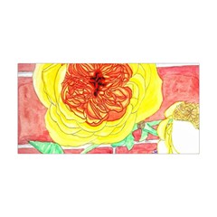 Reid Hall Rose Watercolor Yoga Headband by okhismakingart