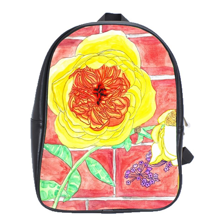 Reid Hall Rose Watercolor School Bag (XL)