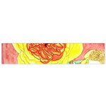 Reid Hall Rose Watercolor Small Flano Scarf Back