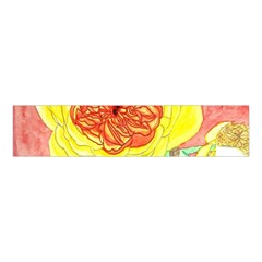 Reid Hall Rose Watercolor Velvet Scrunchie by okhismakingart