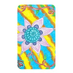 Tie-dye Flower And Butterflies Memory Card Reader (rectangular) by okhismakingart