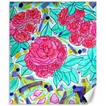 Roses and Movie Theater Carpet Canvas 20  x 24  19.57 x23.15  Canvas - 1