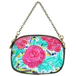 Roses and Movie Theater Carpet Chain Purse (Two Sides) Front