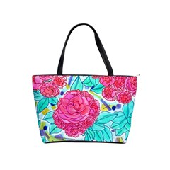 Roses And Movie Theater Carpet Classic Shoulder Handbag by okhismakingart