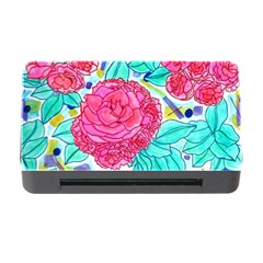 Roses And Movie Theater Carpet Memory Card Reader With Cf by okhismakingart