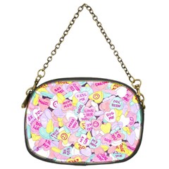 Candy Hearts (sweet Hearts-inspired) Chain Purse (two Sides) by okhismakingart