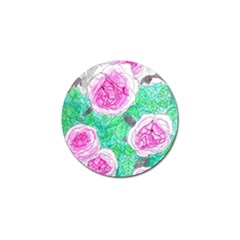 Roses With Gray Skies Golf Ball Marker (10 Pack) by okhismakingart