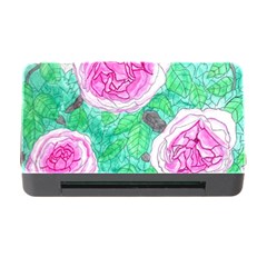 Roses With Gray Skies Memory Card Reader With Cf by okhismakingart