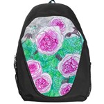 Roses with Gray Skies Backpack Bag Front