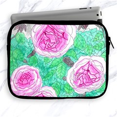 Roses With Gray Skies Apple Ipad 2/3/4 Zipper Cases by okhismakingart