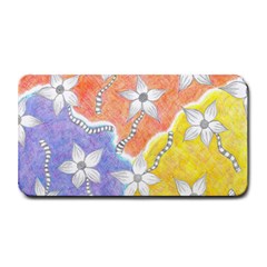 Tricolor Garden  Medium Bar Mats by okhismakingart