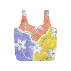 Tricolor Garden  Full Print Recycle Bag (s) by okhismakingart