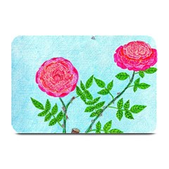 Roses And Seagulls Plate Mats by okhismakingart