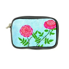 Roses And Seagulls Coin Purse by okhismakingart