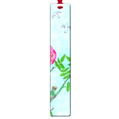 Roses And Seagulls Large Book Marks by okhismakingart