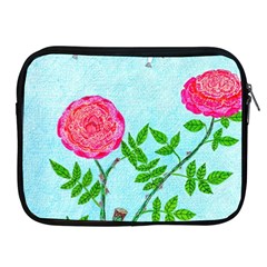 Roses And Seagulls Apple Ipad 2/3/4 Zipper Cases by okhismakingart