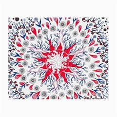 Flaming Sun Abstract Small Glasses Cloth by okhismakingart