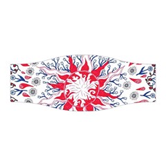 Flaming Sun Abstract Stretchable Headband by okhismakingart