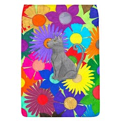 Floral Cat Removable Flap Cover (s) by okhismakingart